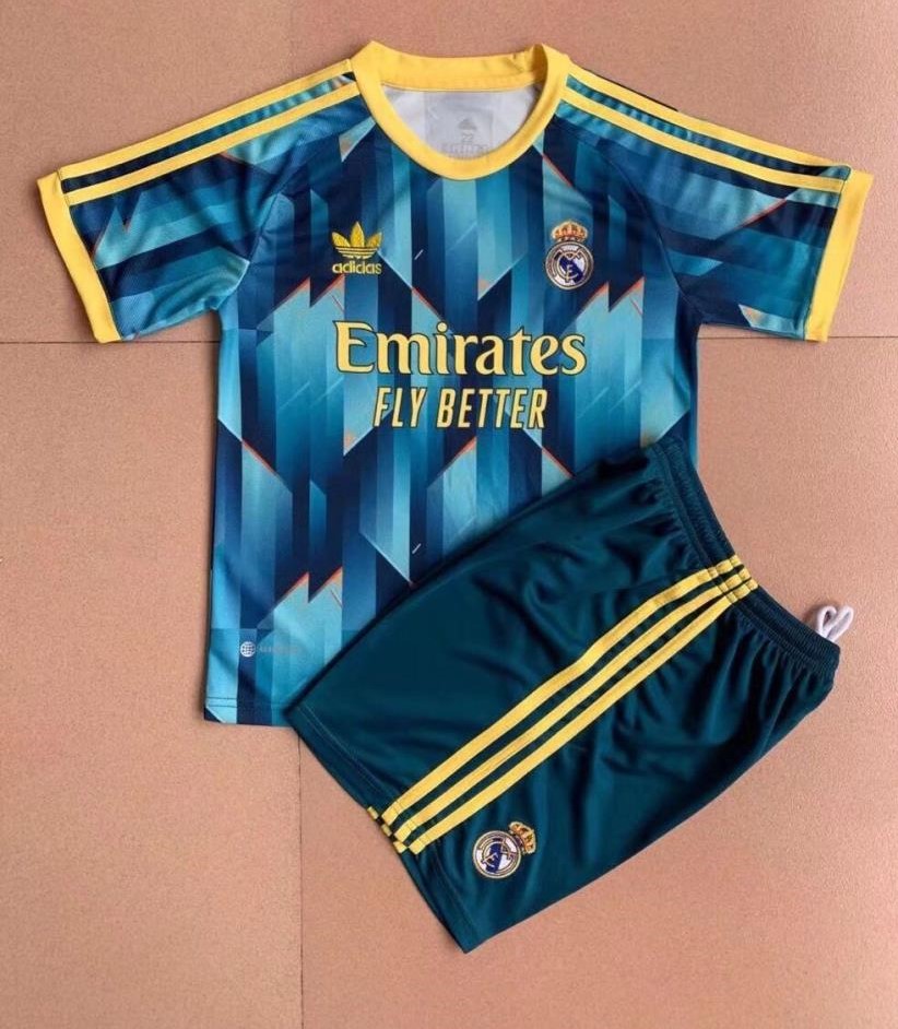 Kids-Real Madrid 22/23 Concept Soccer Jersey